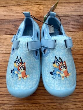 Ground Up Bluey Toddler Water-Friendly Slip-On Shoes Size 9/10